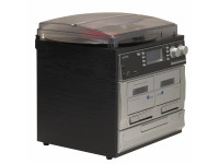 Denver Gira-Discos 33/45/78RPM AM/FM/Cd/Cassete/SD 2x2W Denver Gira-Discos 33/45/78RPM AM/FM/Cd/Cassete/SD 2x2W